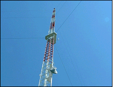 WKAR TV-23 broadcast tower