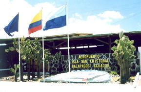 Aeropuerto de Isla San cristobal - Galapagos