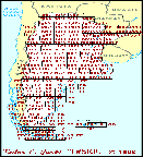 Mapa de locators de Argentina