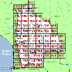 Mapa de locators de Bolivia