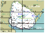 Mapa de locators de Uruguay