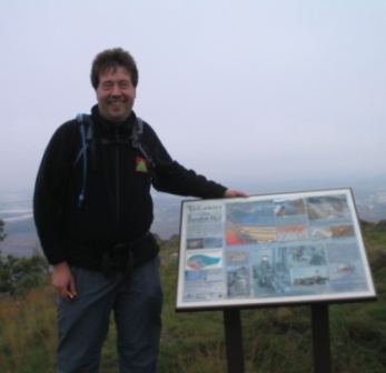 Tom M1EYP on Bardon summit