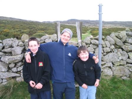 Jimmy, his mate Jonathan and Liam