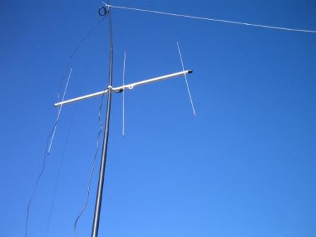 The antennas on the summit