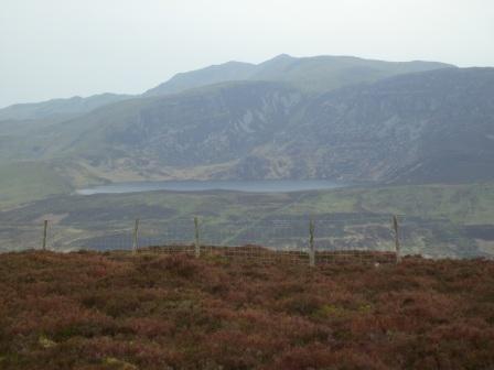 View off the summit of Mynydd Nodol