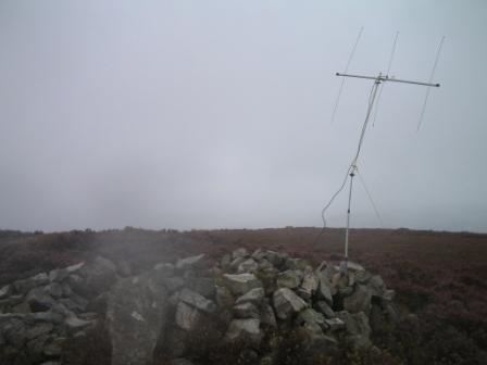 The SOTA Beam battles for survival in the strong wind