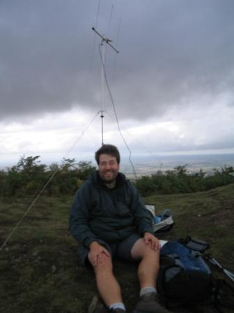Tom M1EYP/P activating on The Wrekin G/WB-010
