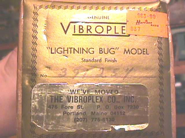 Vibroplex Serial Number