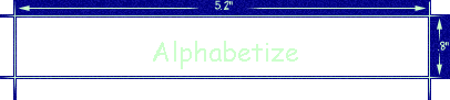 Alphabetize