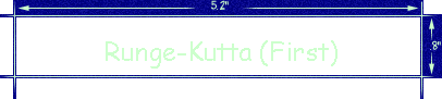 Runge-Kutta (First)