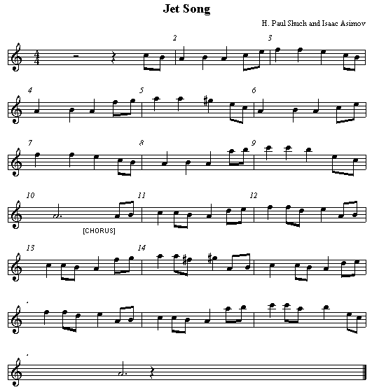 sheet music