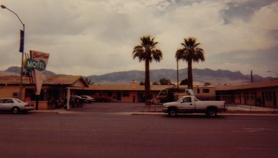 The Desert Palms motel today