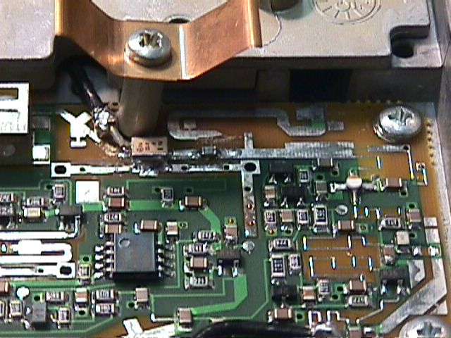 2.4 GHz RF input on the left
