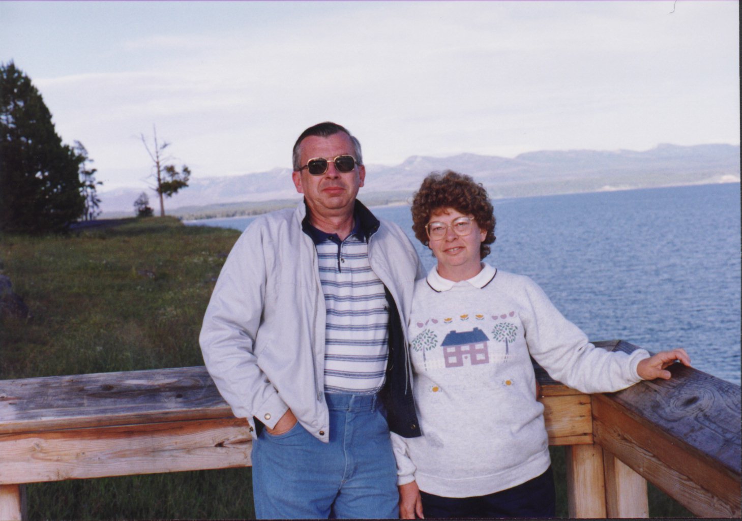 Us at Lake Yellowstone