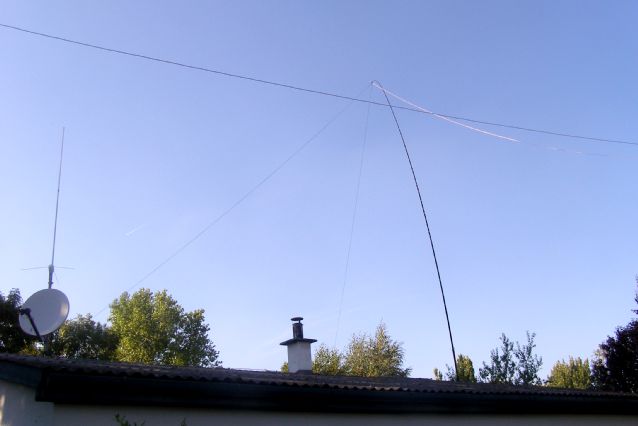 Inverted L Long Wire during summer time