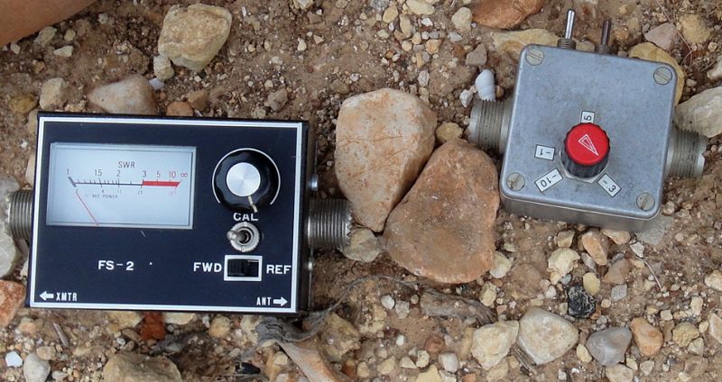 SWR meters for QRP portable use