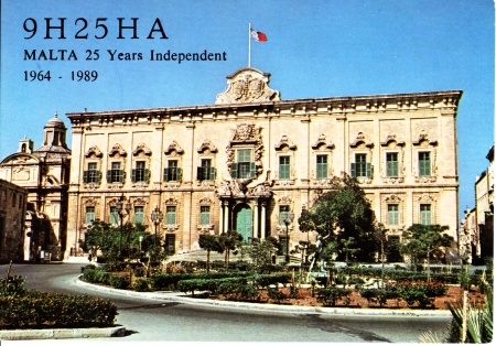 9H25HA, 25 years Malta Independent