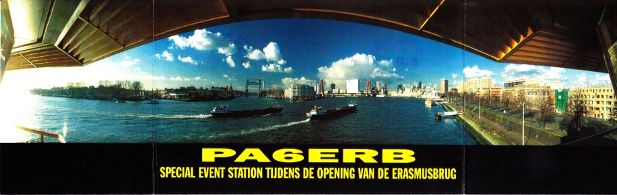 PA6ERB, Opening of the Erasmusbrug (Rotterdam)