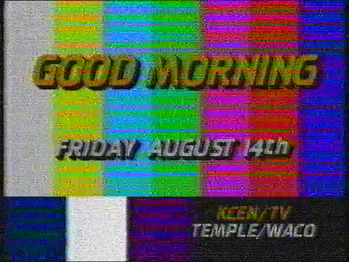 KCEN-6 Temple, TX  08-14-1987 ---- 149-mi tr