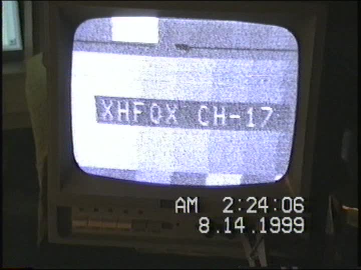 XHFOX-17 Reynosa, TA, Mexico  08-14-1999 0224 CST 233-mi tr