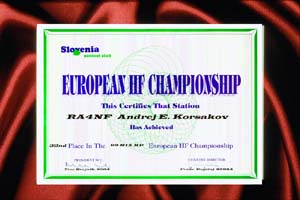 EU HF Championship 1999