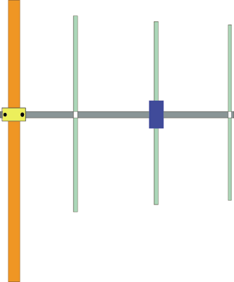 3 El VHF Yagi Antenna