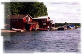 Aland Island Boathouses