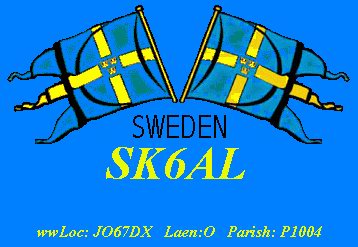 Gteborgs VHF Klubb - SK6AL -