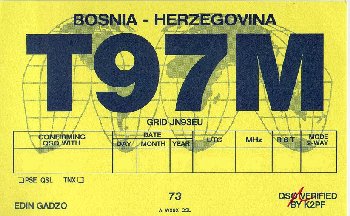 T97M QSL kartica