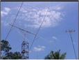 Both HF Cubical Quad Antenna and VHF Quad 