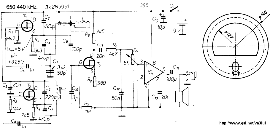 Sensors / Detectors: Metal Detectors electronic circuits