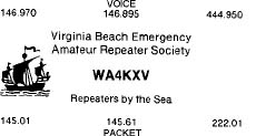Repeaters by the Sea Logo