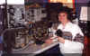 Sue is shown at the controls of the WS#19 station at the Military Communications and Electronics Museum in Kingston, Ontario.  Sadly, that station has since been dismantled and only modern equipment is installed.