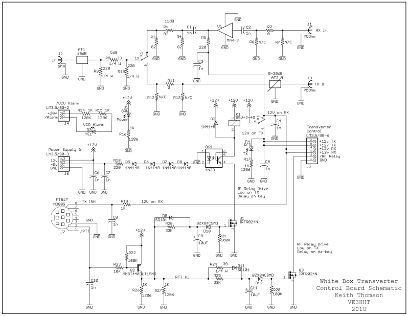 control board schematic