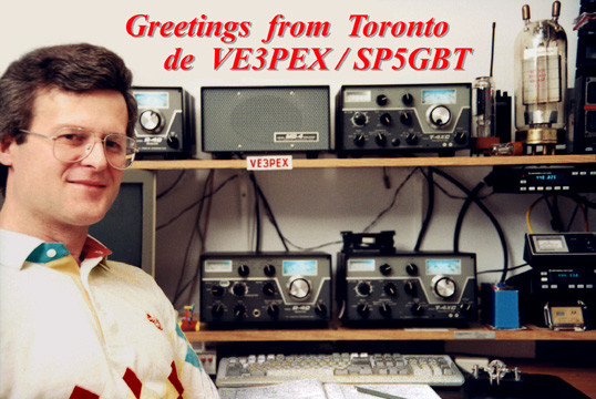 VE3PEX Radio Shack in Canada, 1996
