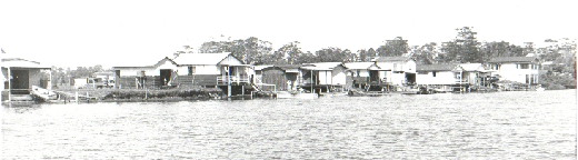 Old Boat Sheds Kalang River Urunga 1949