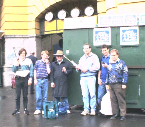 Radio on Rails participants October 10, 1999.