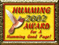 Humming 2002 Award
