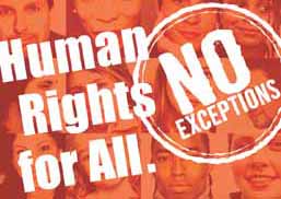 Let's Demand Human Rights For All