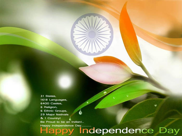 Let us celebrate the unity amidst the diversity. One Country to all. Happy Independence Day Wishes