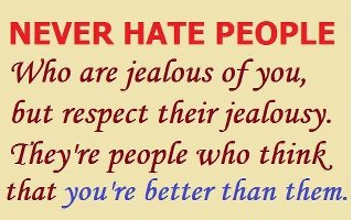 Never Hate People