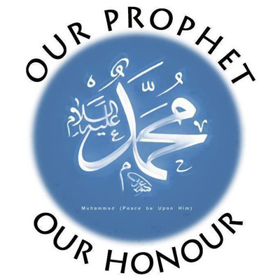 We are Muslims and We are Proud of our Prophet, peace be upon him. We would not hurt anyone - But we'll patiently continue to say Muhammad Rasoolullah SAWS.