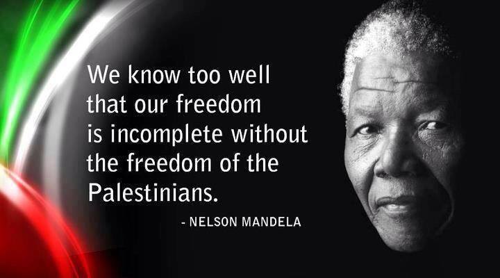 Dr. Nelson Mandela was indeed highly critical of the Israeli occupation and the absence of an independent Palestine from map of the world.  But Dr. Nelson Mandela endorsed Israels right to exist.