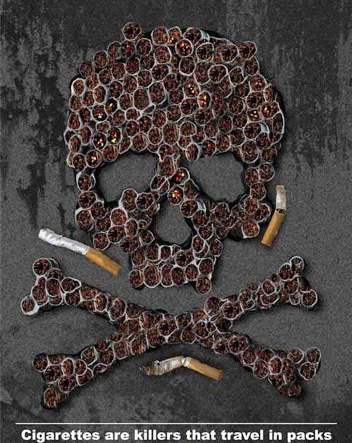 Smoking seriously harms you and others around you.