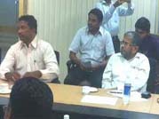 Kayalpatnam - Chennai Guidance Committee  meeting held on 08/10/2011 at Citi Centre, Mylapore, Chennai.