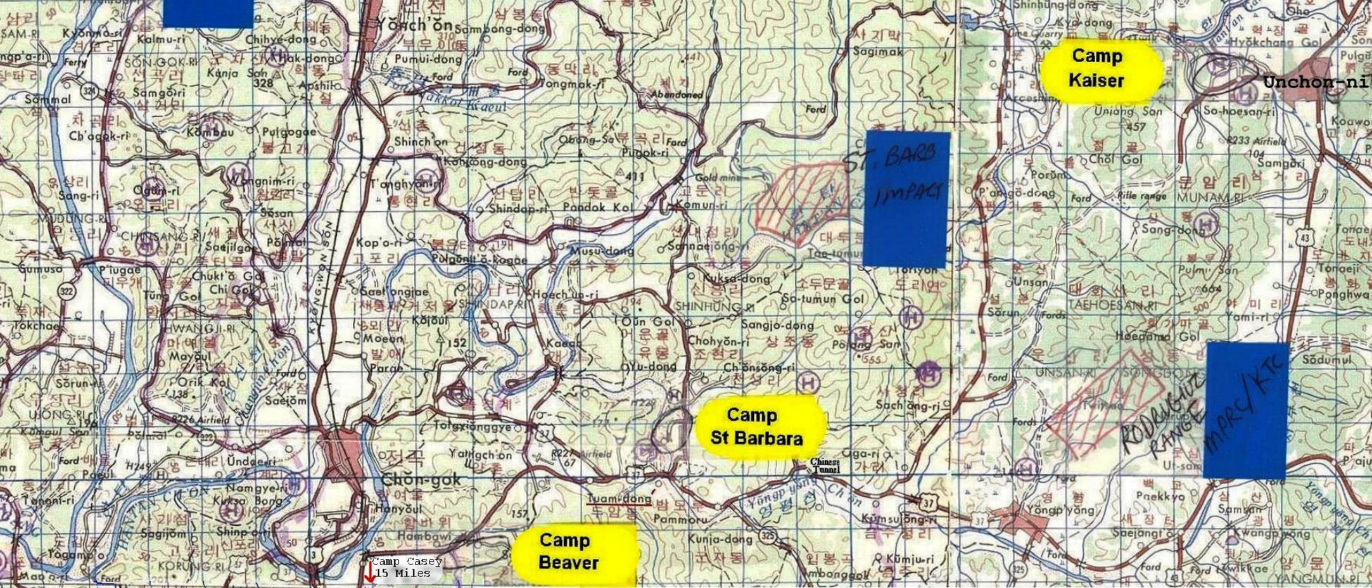 Camp St Barbara Korea