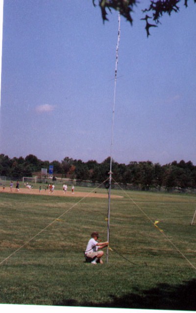 Vertical Antenna Installation