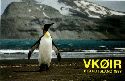 VK0IR QSL Card