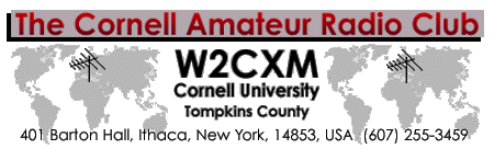 Welcome to the Cornell Amateur Radio Club Home Page
