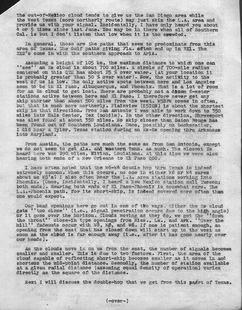 scan of carbon of WA5IYX April 12, 1968 letter to K6EDX - page 5